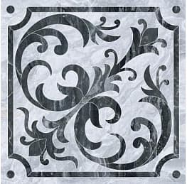 Напольная плитка Керамогранит Bergamo класмикс декор холодный 60x60